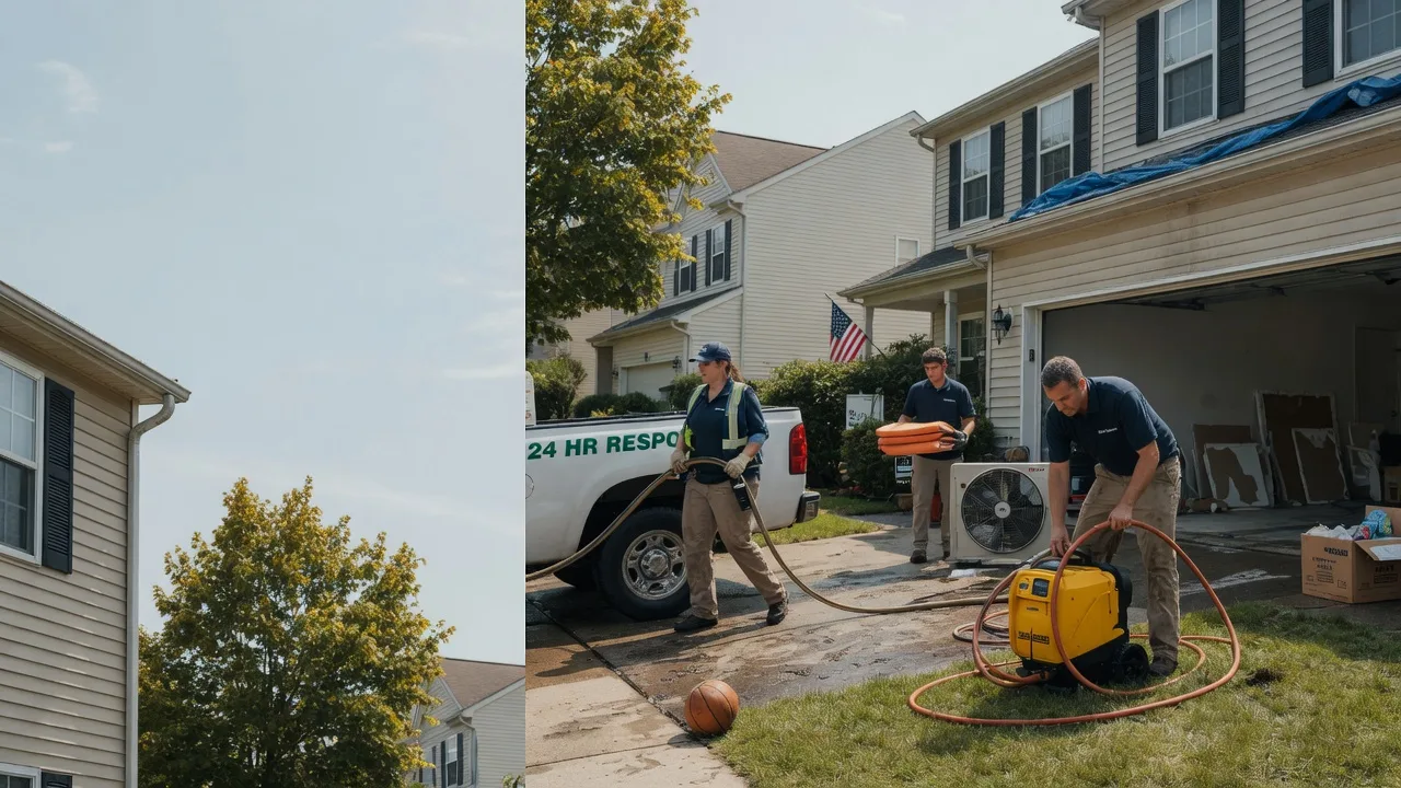 Emergency Water Damage Restoration in Clune, PA near me